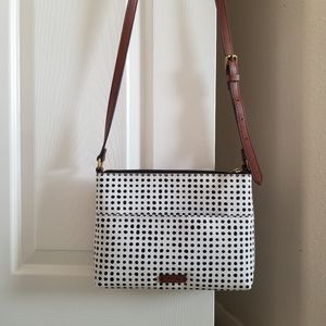 polka dot crossbody bag